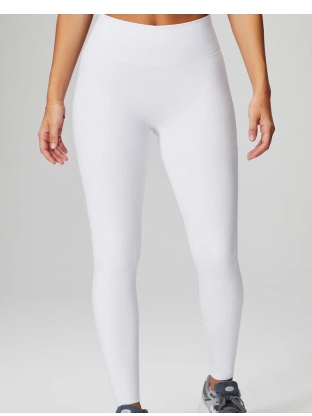 Fabletics White Powerhold leggings